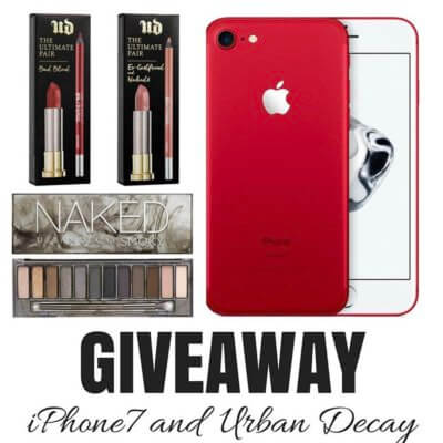 iPhone7 and Urban Decay Giveaway